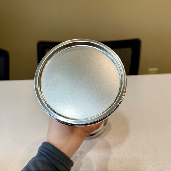 Bath & Body Works Silver Swirling Glitter Pedestal 3 Wick Candle Holder - Picture 5 of 7